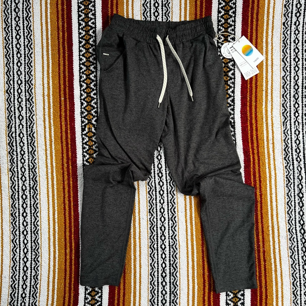 Vuori Ponto Performance Pant - Charcoal Heather 🏔